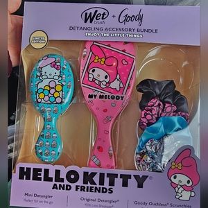 Hello Kitty & Friends my Melody Wet Brush + Goody Detangling Accessory B…